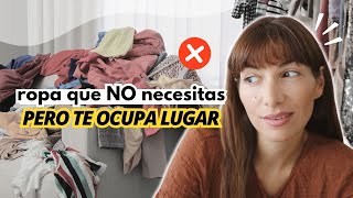 33 cosas que puedes sacar YA mismo de tu ARMARIO para AHORRAR ESPACIO 👚📦 ¡No Necesitas Esta Ropa ❌🧺 [upl. by Leckie]