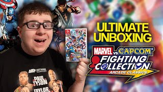 ULTIMATE MARVEL vs CAPCOM Fighting Collection Unboxing  Nintendo Switch [upl. by Ataymik561]