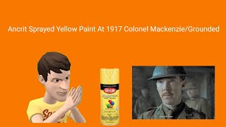 Ancrit Sprayed Yellow Paint At 1917 Colonel MackenzieGrounded [upl. by Donica]