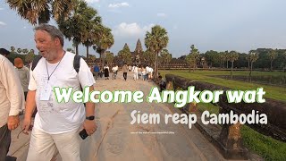 Angkor wat Cambodia the heritage site of the world should to visit angkorwat travel siemreap [upl. by Angadresma]