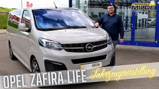 Opel Zafira Life L Elegance Fahrzeugvorstellung  Sitz ausbauen  elektrische Schiebetüre  dcpvdo [upl. by Atnes56]