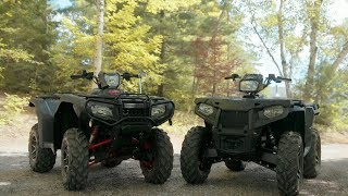 500Class Shootout Honda VS Polaris [upl. by Isidro603]