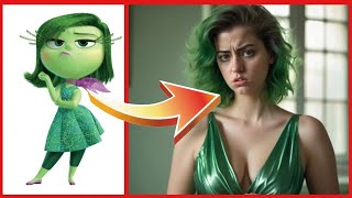 INSIDE OUT CHARACTERS IN REAL LIFE 2024 [upl. by Chavaree]