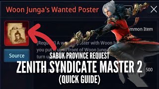 MIR4  ZENITH SYNDICATE MASTER 2 Quick Guide [upl. by Joappa402]