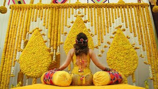 BEST HALDI CEREMONY 2022  DESTINATION WEDDING  SABNEETSANGAM  TRIPLE R PHOTOGRAPHY  PUNJABIND [upl. by Viviane]