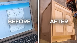 How to build custom cabinetry  Crafted by NS Builders [upl. by Airdnaxila]