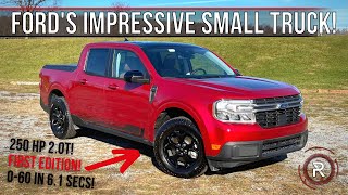 The 2022 Ford Maverick Lariat Is The Best Utilitarian Small Truck In America [upl. by Philbo]