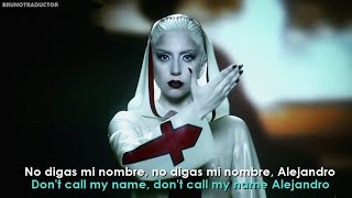 Lady Gaga  Alejandro  Lyrics  Español  Video Oficial [upl. by Sale492]