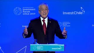 SE Sebastián Piñera  Presidente de la República de Chile [upl. by Atinar]