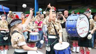 Scotland the brave  Częstochowa Pipes amp Drums [upl. by Neela306]