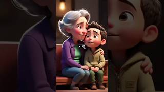 🧒Raju aur uski dadi ma🧑‍🦳 🥺happy story 🥰 shortvideo cartoon dadi gyanibaba facts [upl. by Anifesoj]