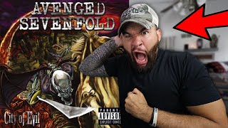 AVENGED SEVENFOLD quotTRASHED amp SCATTEREDquot  CITY OF EVIL REACTION [upl. by Oswald452]