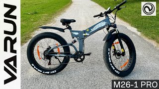 VARUN M261 Pro  Folding Electric Bike 500W 48V  40 Kmh top speed  Autonomy 90 Km [upl. by Nosak]