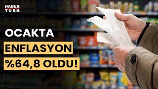 SON DAKİKA TÜİK ocak ayı enflasyon rakamlarını açıkladı [upl. by Thurlough]