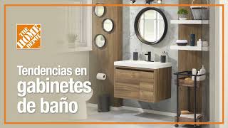 Tendencias en gabinetes para baño  Baños [upl. by Felizio182]