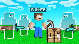 INVISIBLE HUNTERS Vs SPEEDRUNNER In Minecraft [upl. by Marilou]