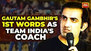 Gautam Gambhirs First Press Conference As Team Indias Head Coach  Gambhir On Virat Kohli SKY [upl. by Tremann219]