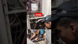 Heatingventilationand air conditioning TRANSTEC VRF system repairing work music hvac euroven [upl. by Massiw]