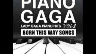 Lady Gaga Piano Hits Vol 2  07 Scheiße Piano Version [upl. by Yemrej252]