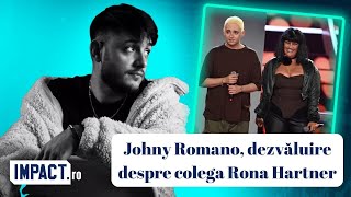 Johny Romano despre colega Rona Hartner de la „Te cunosc de undeva” „Tuși” [upl. by Chiang]