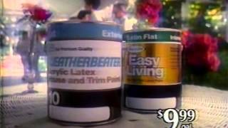 80s Ads Sears Weatherbeater and Easy Living Paint [upl. by Joly104]