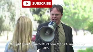 Dwight proposes angela The Office season 9 bloopers Then I’ll…Season 9 Episode 22  AARM [upl. by Mccully]