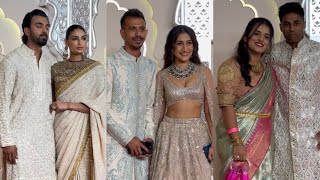 ￼Suryakumar Yadav Yuzvendra Chahal Dhanashree Verma Athiya Shetty Kl Rahul at Wedding [upl. by Neltiak181]