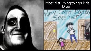 Mr incredible becoming uncanny  most disturbing things kid’s draw [upl. by Bertine]