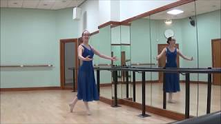 Royal Academy of Dance  Grade 6  Barre Full [upl. by Heidt]