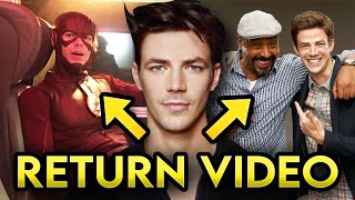 Grant Gustin Releases NEW The Flash Video  The Flash 2024 amp Arrowverse Return Video [upl. by Arawaj]