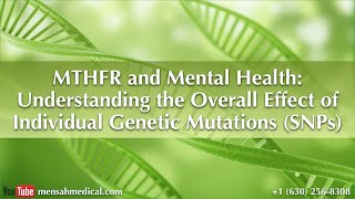 MTHFR and Mental Health Understanding the Overall Effect of Individual Genetic Mutations SNPs [upl. by Kensell]