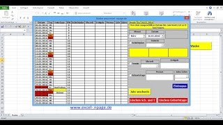 3Terminkalender in Excel selber erstellen Tabellenblatt „Kalender“ und Kalenderfeld erstellen [upl. by Mcnalley]