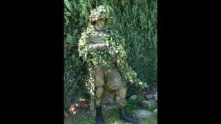 Airsoft Creation  Sniper Ghillie 3D camo [upl. by Colvert]