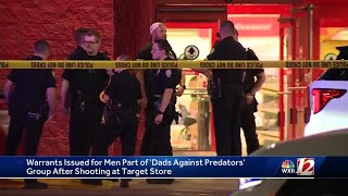 Warrants issued for men part of Dads Against Predators group after Target store fight shooting [upl. by Atinuj]