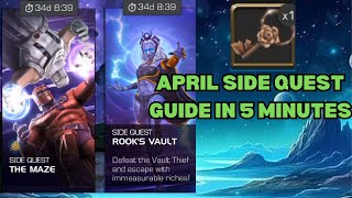 April Side Quest Guide In 5 Minutes  How To Play April Side Quest [upl. by Regazzi]