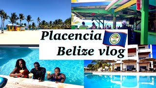 Belize Vlog  Exploring Placencia Village  luxury hotel room tour Vacation vlog 2021 [upl. by Alwitt]