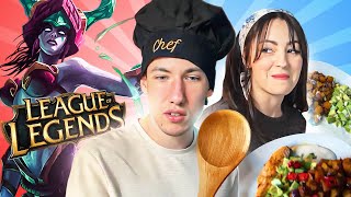 DOUBLE MASTERCLASS DU CHEF SARDOCHE League of Legends amp cuisine IRL [upl. by Alekim743]