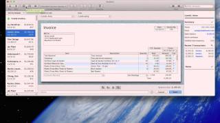 QuickBooks for Mac 2012 Using forms [upl. by Ardnak]