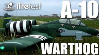 Flite Test  A10 Warthog  REVIEW [upl. by Kamila]