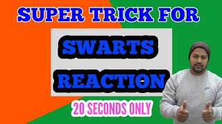 Swarts Reaction  ORGANIC CHEMISTRY TRICKS  BHARAT PANCHAL SIR [upl. by Nerual]