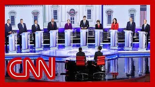 CNN commentators recap first 2020 Democratic presidential debate [upl. by Ailatan463]