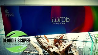 UNBOXING THE CHIHIROS WRGB LED AQUARIUM LIGHT 60CM 2021 [upl. by Eisenstark]