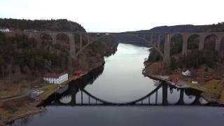 DRONE Morning at Svinesund [upl. by Ellatsirhc]