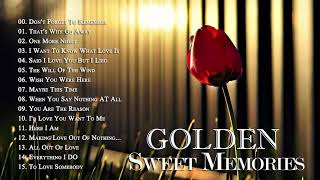 Greatest Hits Oldies Sentimental Love Songs 50s 60s  Golden Sweet Memories Collection [upl. by Iemaj]