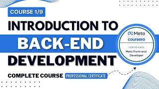 Introduction to Back End Development  Back End Development FULL COURSE  BackEnd Developer TUTORIAL [upl. by Neibart]