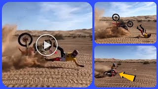 Kalgoorlie Desert Race crash video  Motorbike competitor kílled in crash at Kalgoorlie Desert Race [upl. by Landel708]