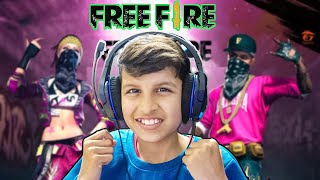 FREE FIRE IS FUN 😍 4V4 GAMEPLAY 🔥 [upl. by Sices]