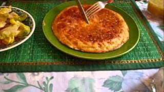 Spanish recipe tortilla preparation End [upl. by Etnoled261]