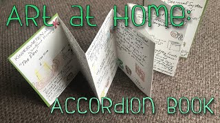 Art at Home Accordion Book [upl. by Bernarr334]