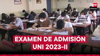 Examen de admisión UNI reune a más de 4900 postulantes en primera fecha [upl. by Dey210]